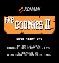 Goonies II - UNROM to MMC3 ゲーム