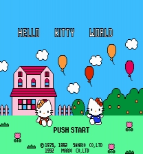 Hello Kitty World NES Translated Game