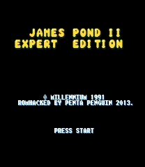 James Pond 2 - Expert Edition ゲーム