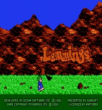 Lemmings (Enhanced Color + Graphics Hack) Spiel