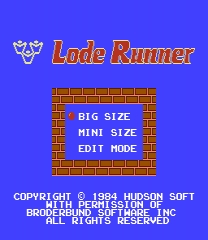 Lode Runner Mini Spiel