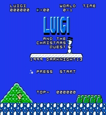 Luigi and the Christmas Quest Game