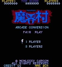 Makaimura Arcade Conversion - Fair Play Juego