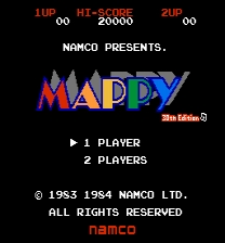 Mappy 30th Anniversary Edition Jeu