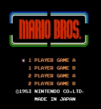 Mario Bros. Arcade Style Spiel