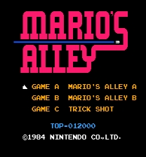 Mario's Alley Game