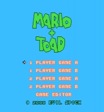 Mario + Toad Game