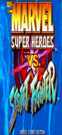 Marvel Super Heroes vs Street Fighter - Hidden Character Gioco