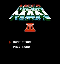 Mega Man 3 - Ridley X Hack 2 Juego