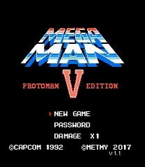 Mega Man 5: Protoman Edition Jogo