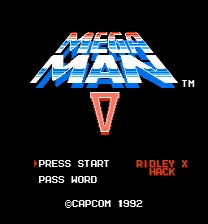 Mega Man 5 - Ridley X Hack 1 Game