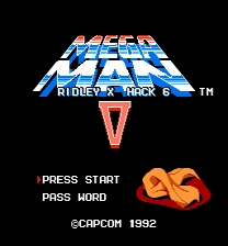 Mega Man 5 - Ridley X Hack 6 Juego