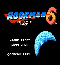 Mega Man 6 - Ridley X Hack 1 (Rockman 6) Jeu