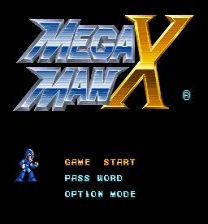 Mega Man X1 - No armor GFX Jogo
