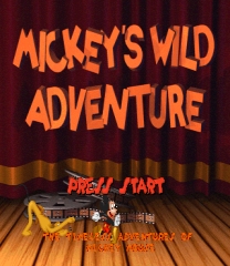 Mickey's Wild Adventure PAL to NTSC Game