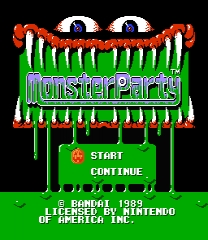 Monster Party MMC5 Patch Game