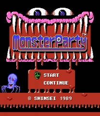 Monster Party Prototype Restoration Jeu