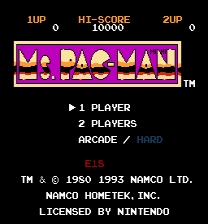 Ms. Pac-Man Mini ゲーム