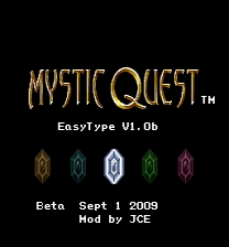 Mystic Quest EasyType Jogo