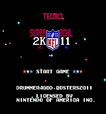 NFL TECMO SUPER BOWL 2K11 Jeu