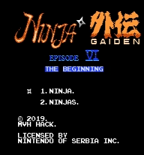 Ninja Gaiden VI - The Beginning ゲーム