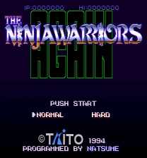 Ninja Warriors Again - Blood Patch Juego