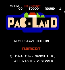 Pac-Land Control Normalizer ゲーム