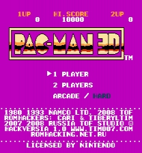 Pac-Man 3D Spiel