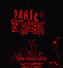 Panic Bomber Debug Menu and Stage Select Game