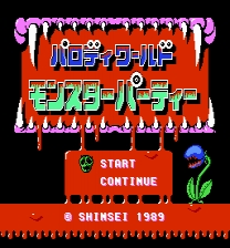 Parody World - Monster Party (Japan) MMC5 Patch Juego