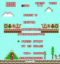 Peach's Winter Adventure Jogo