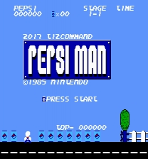 Pepsiman (for NES) ゲーム