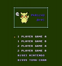 Pikachu Bros. ゲーム