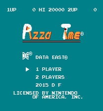 Pizza Time Game