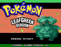 Pokemon Leaf Green Walk/Jump everywhere ゲーム