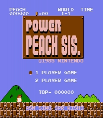 Power Peach Sis. Jeu