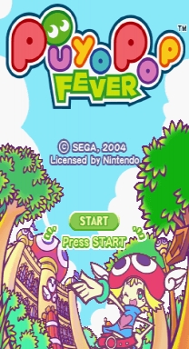 Puyo Pop Fever Undub Game