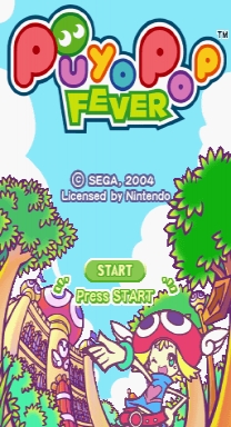 Puyo Pop Fever Undub Jeu