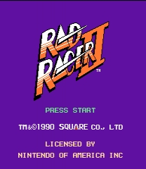 Rad Racer 2 - No extra VRAM Jeu