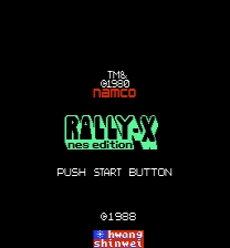 Rally-X NES Edition Game