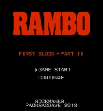 Rambo - First Blood Part 2 Spiel