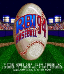 RBI Baseball '94 - Full Names Fix Jeu