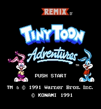 Remix of Tiny Toon Adventures Game