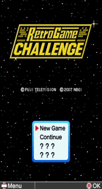 Retro Game Challenge Undub ゲーム