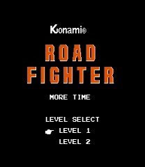 Road Fighter more time hack Jeu