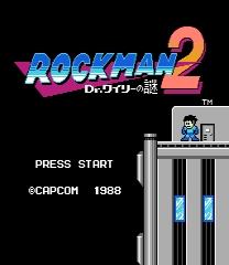 Rockman 2 MMC6 hack Gioco
