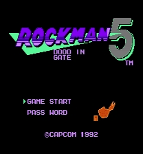 Rockman 5: Dood in Gate Game