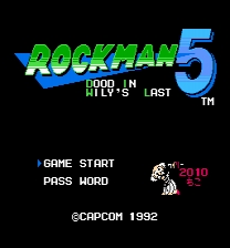 Rockman 5: Dood in Wily's Last Jogo