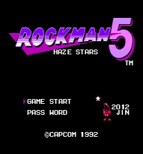 Rockman 5: Haze Stars Game