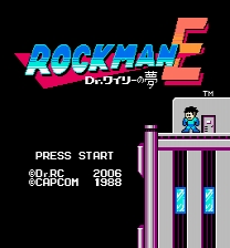 Rockman E: Dr. Wily no Yume Juego